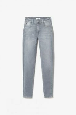 LE TEMPS DES CERISES Pulp Slim Taille Haute 7/8ème Jeans Gris N°3 -Le Temps des Cerises Soldes Magasin 231 jfpulphcw5148 0003 imaged8