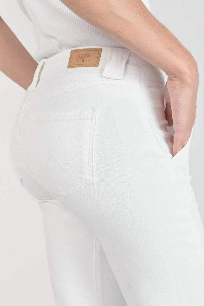 LE TEMPS DES CERISES Sormiou Flare Jeans Blanc 4 LE TEMPS DES CERISES Sormiou Flare Jeans Blanc – Image 4