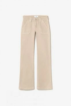 LE TEMPS DES CERISES Sormiou Flare Jeans Beige Sable 17 LE TEMPS DES CERISES Sormiou Flare Jeans Beige Sable -Le Temps des Cerises Soldes Magasin 231 jfsormiouwpig 1191 imaged8