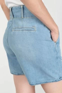 LE TEMPS DES CERISES Short Sydney En Jeans Bleu Clair 10 LE TEMPS DES CERISES Short Sydney En Jeans Bleu Clair -Le Temps des Cerises Soldes Magasin 231 jfsydneyw3042 3001 imaged2