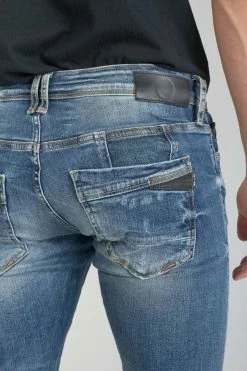 LE TEMPS DES CERISES Barnabe 700/11 Adjusted Jeans Destroy Bleu N°3 11 LE TEMPS DES CERISES Barnabe 700/11 Adjusted Jeans Destroy Bleu N°3 -Le Temps des Cerises Soldes Magasin 231 jh711barw6033 3001 imaged1