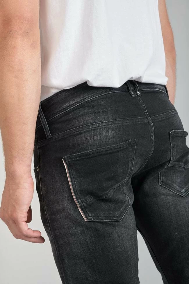 LE TEMPS DES CERISES Cantini 700/11 Adjusted Jeans Destroy Noir N°1 6 LE TEMPS DES CERISES Cantini 700/11 Adjusted Jeans Destroy Noir N°1 – Image 6