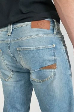 LE TEMPS DES CERISES Basic 700/17 Relax Jeans Destroy Bleu N°5 -Le Temps des Cerises Soldes Magasin 231 jh717basw4082 3001 imaged2