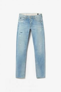LE TEMPS DES CERISES Basic 700/17 Relax Jeans Destroy Bleu N°5 -Le Temps des Cerises Soldes Magasin 231 jh717basw4082 3001 imaged8