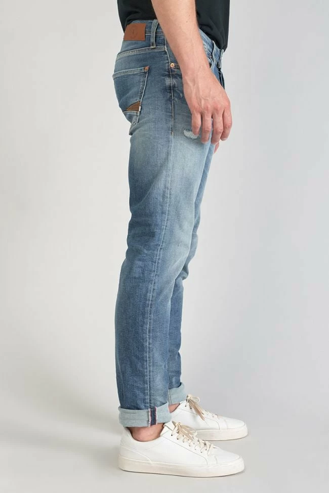 LE TEMPS DES CERISES Basic 700/17 Relax Jeans Destroy Bleu N°3 6 LE TEMPS DES CERISES Basic 700/17 Relax Jeans Destroy Bleu N°3 – Image 6