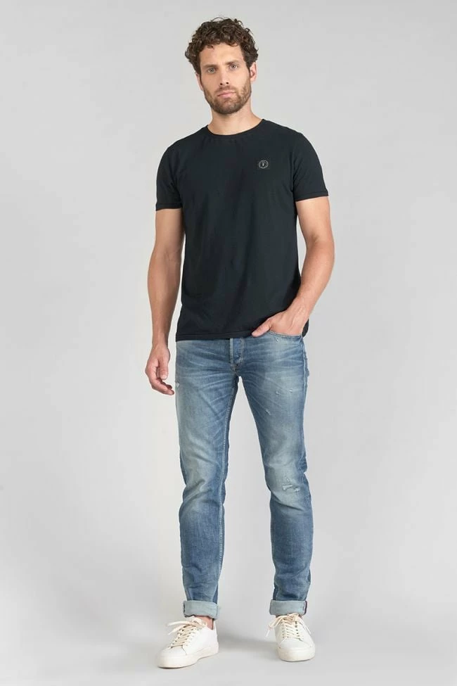 LE TEMPS DES CERISES Basic 700/17 Relax Jeans Destroy Bleu N°3 8 LE TEMPS DES CERISES Basic 700/17 Relax Jeans Destroy Bleu N°3 – Image 8