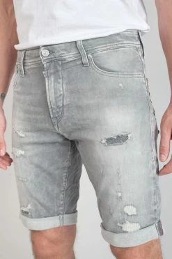 LE TEMPS DES CERISES Bermuda Jogg Oc Gris Délavé Destroy 10 LE TEMPS DES CERISES Bermuda Jogg Oc Gris Délavé Destroy -Le Temps des Cerises Soldes Magasin 231 jhjoggocw5156 0003 imaged2