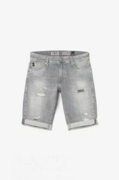 LE TEMPS DES CERISES Bermuda Jogg Oc Gris Délavé Destroy 13 LE TEMPS DES CERISES Bermuda Jogg Oc Gris Délavé Destroy -Le Temps des Cerises Soldes Magasin 231 jhjoggocw5156 0003 imaged8