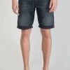 LE TEMPS DES CERISES Bermuda Laredo En Jeans Bleu Noir
