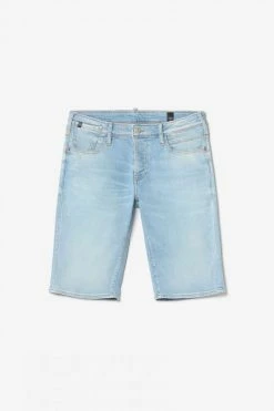LE TEMPS DES CERISES Bermuda Laredo En Jeans Bleu Clair Délavé -Le Temps des Cerises Soldes Magasin 231 jhlaredow4085 3001 imaged8