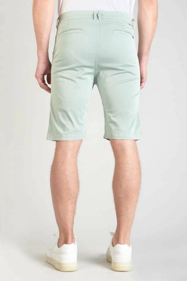 LE TEMPS DES CERISES Bermuda Dromel Vert D'eau Clair 2 LE TEMPS DES CERISES Bermuda Dromel Vert D'eau Clair – Image 2