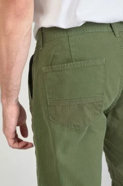 LE TEMPS DES CERISES Bermuda Luberon Kaki Vert -Le Temps des Cerises Soldes Magasin 231 phluberow3069 9003 imaged4