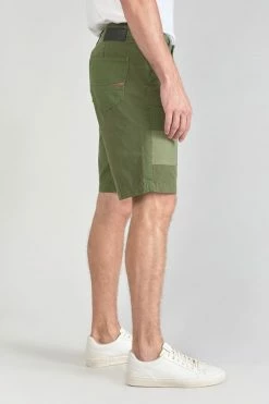 LE TEMPS DES CERISES Bermuda Luberon Kaki Vert -Le Temps des Cerises Soldes Magasin 231 phluberow3069 9003 imaged6