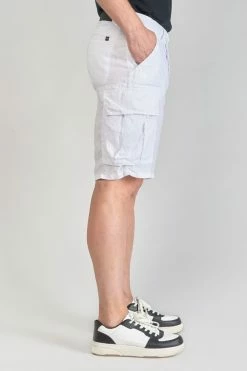 LE TEMPS DES CERISES Bermuda En Lin Rocca Blanc 12 LE TEMPS DES CERISES Bermuda En Lin Rocca Blanc -Le Temps des Cerises Soldes Magasin 231 phrocca00wpig 1001 imaged5