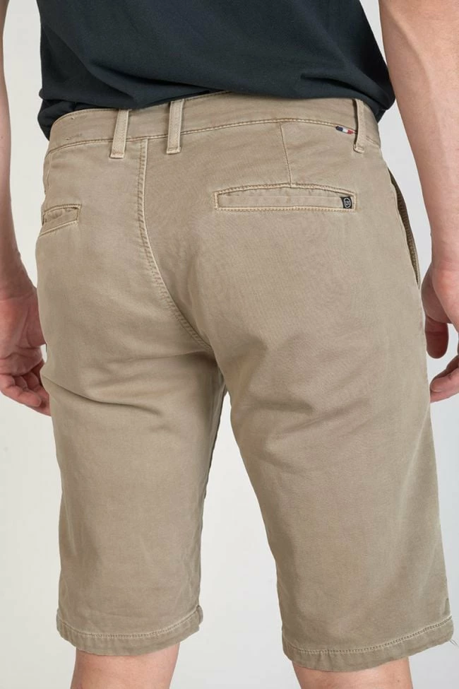 LE TEMPS DES CERISES Bermuda Chino Jogg Swoop Beige Sable 4 LE TEMPS DES CERISES Bermuda Chino Jogg Swoop Beige Sable – Image 4