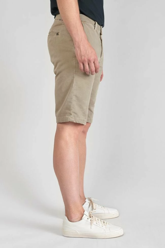LE TEMPS DES CERISES Bermuda Chino Jogg Swoop Beige Sable 6 LE TEMPS DES CERISES Bermuda Chino Jogg Swoop Beige Sable – Image 6