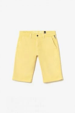LE TEMPS DES CERISES Bermuda Chino Jogg Swoop Moutarde 15 LE TEMPS DES CERISES Bermuda Chino Jogg Swoop Moutarde -Le Temps des Cerises Soldes Magasin 231 phswoop00wpig 7006 imaged8