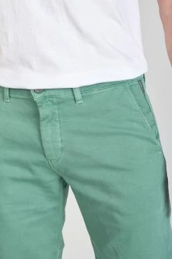 LE TEMPS DES CERISES Bermuda Chino Jogg Swoop Vert D'eau -Le Temps des Cerises Soldes Magasin 231 phswoop00wpig 9966 imaged1
