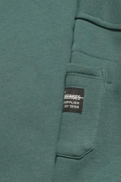 LE TEMPS DES CERISES Sweat Leonbo Vert Sapin -Le Temps des Cerises Soldes Magasin 232 bleonbo000000ml 9062 imaged1