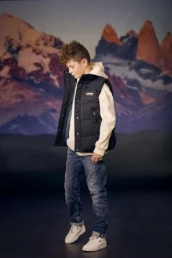 LE TEMPS DES CERISES Doudoune Sans Manches Malonbo Noire