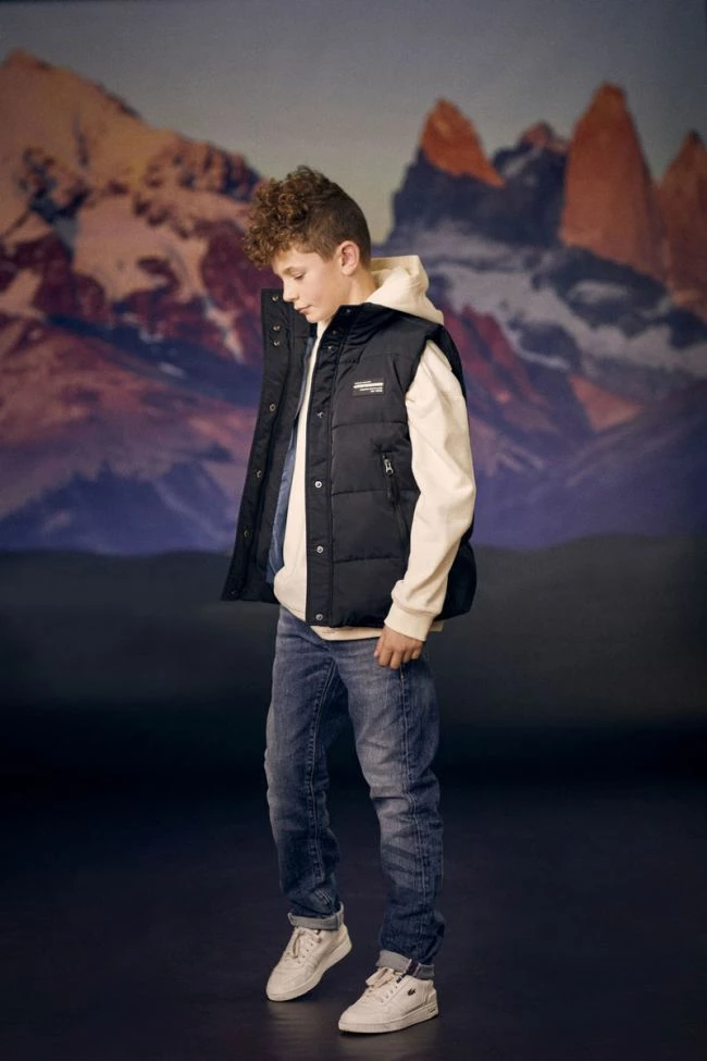 LE TEMPS DES CERISES Doudoune Sans Manches Malonbo Noire 1 LE TEMPS DES CERISES Doudoune Sans Manches Malonbo Noire