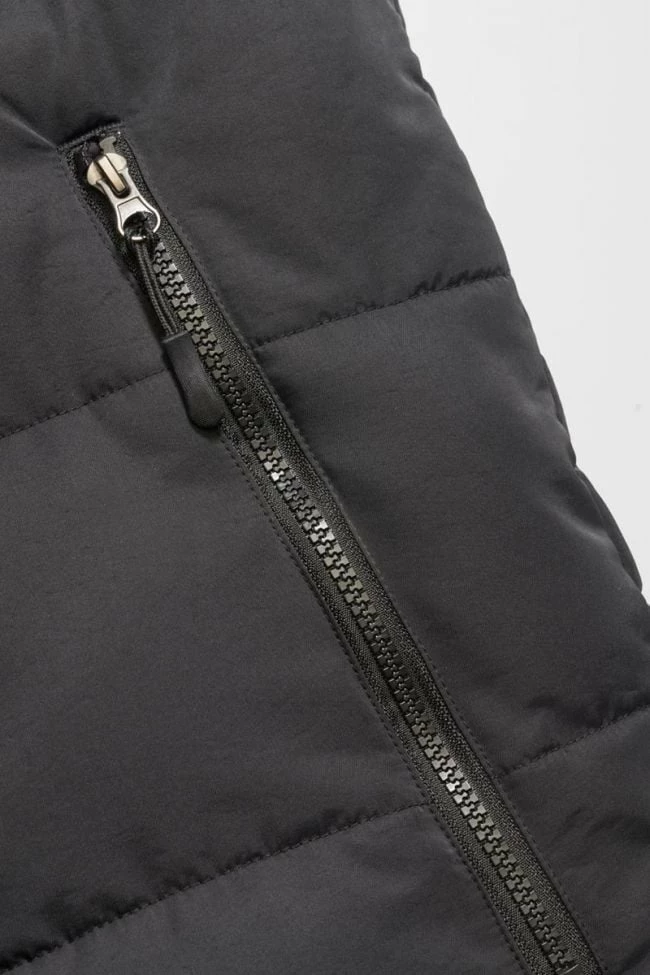 LE TEMPS DES CERISES Doudoune Sans Manches Malonbo Noire 3 LE TEMPS DES CERISES Doudoune Sans Manches Malonbo Noire – Image 3