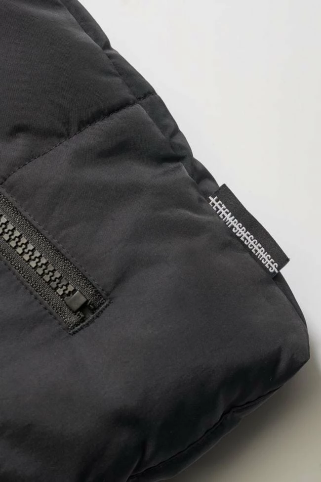 LE TEMPS DES CERISES Doudoune Sans Manches Malonbo Noire 5 LE TEMPS DES CERISES Doudoune Sans Manches Malonbo Noire – Image 5