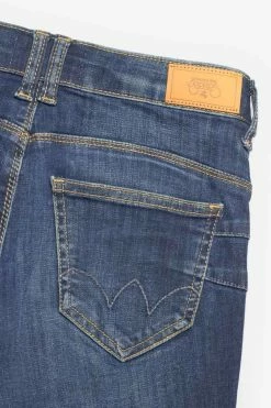 LE TEMPS DES CERISES Ben Pulp Flare Taille Haute Jeans Bleu N°2 -Le Temps des Cerises Soldes Magasin 232 gben0000w6090 3001 imaged1