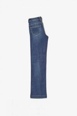 LE TEMPS DES CERISES Ben Pulp Flare Taille Haute Jeans Bleu N°2 -Le Temps des Cerises Soldes Magasin 232 gben0000w6090 3001 imaged4
