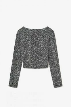 LE TEMPS DES CERISES Crop Top Besgi à Motif Léopard Vert 7 LE TEMPS DES CERISES Crop Top Besgi à Motif Léopard Vert -Le Temps des Cerises Soldes Magasin 232 gbesgi0000000ml 9956 imaged2