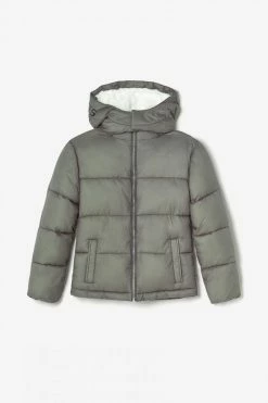 LE TEMPS DES CERISES Doudoune Lerinagi Kaki Pailletée