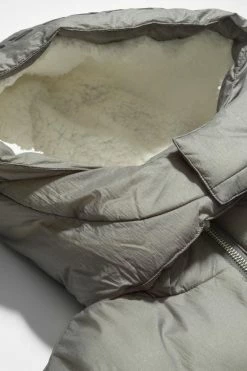 LE TEMPS DES CERISES Doudoune Lerinagi Kaki Pailletée -Le Temps des Cerises Soldes Magasin 232 glerinagi0000ml 9071 imaged2