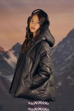 LE TEMPS DES CERISES Doudoune Mellogi Noire