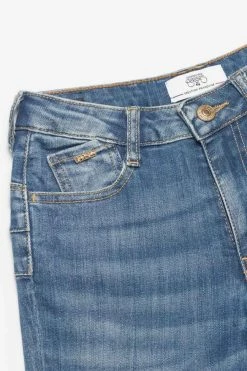 LE TEMPS DES CERISES Pulp Regular Taille Haute Jeans Bleu N°3 -Le Temps des Cerises Soldes Magasin 232 gpulph22w6092 3001 imaged2