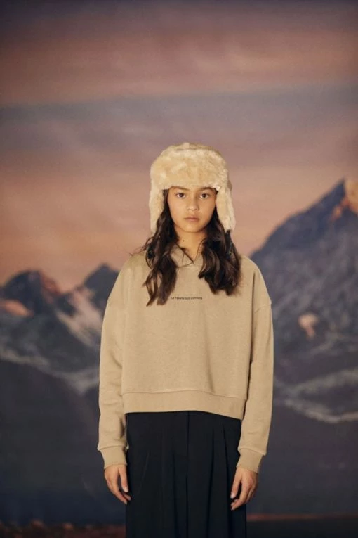 LE TEMPS DES CERISES Sweat Volvagi Beige Sable 5 LE TEMPS DES CERISES Sweat Volvagi Beige Sable -Le Temps des Cerises Soldes Magasin 232 gvolvagi00000ml 1040 image3