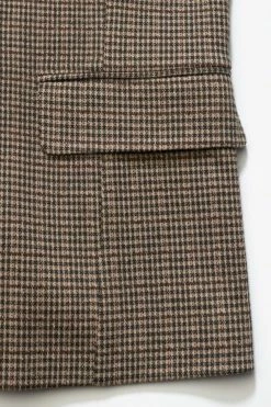 LE TEMPS DES CERISES Veste Blazer Zoyagi à Motif Pied De Poule -Le Temps des Cerises Soldes Magasin 232 gzoyagi000000ml 1004 imaged5