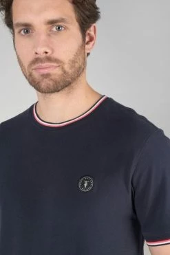 LE TEMPS DES CERISES T-shirt Abot Bleu Nuit