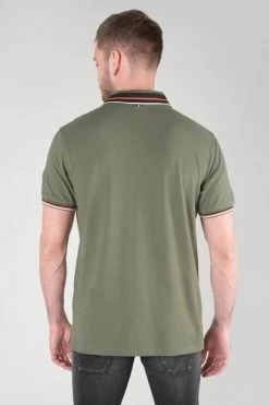 LE TEMPS DES CERISES Polo Arel Kaki -Le Temps des Cerises Soldes Magasin 232 harel00000000mc 9454 imaged4