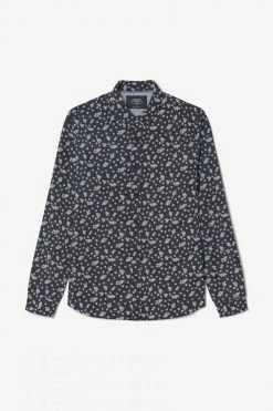LE TEMPS DES CERISES Chemise Cesal Noire à Motif Fleuri -Le Temps des Cerises Soldes Magasin 232 hcesal0000000ml 0001 imaged8