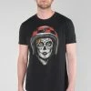 LE TEMPS DES CERISES T-shirt Diarov Noir Imprimé