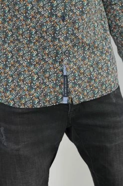 LE TEMPS DES CERISES Chemise Drome Noire à Motif Fleuri 13 LE TEMPS DES CERISES Chemise Drome Noire à Motif Fleuri -Le Temps des Cerises Soldes Magasin 232 hdrome0000000ml 9071 imaged4