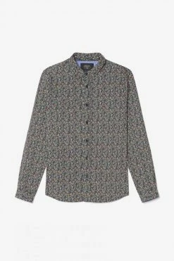 LE TEMPS DES CERISES Chemise Drome Noire à Motif Fleuri 17 LE TEMPS DES CERISES Chemise Drome Noire à Motif Fleuri -Le Temps des Cerises Soldes Magasin 232 hdrome0000000ml 9071 imaged8