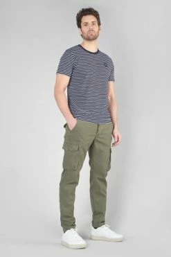 LE TEMPS DES CERISES T-shirt Eliot Marinière -Le Temps des Cerises Soldes Magasin 232 heliot0000000mc 3223 imaged4