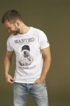 LE TEMPS DES CERISES T-shirt Gaspa Blanc Imprimé