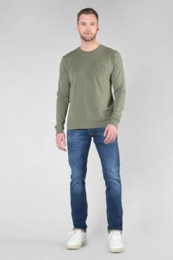 LE TEMPS DES CERISES T-shirt Manches Longues Laia Kaki 10 LE TEMPS DES CERISES T-shirt Manches Longues Laia Kaki -Le Temps des Cerises Soldes Magasin 232 hlaia00000000ml 9071 imaged4