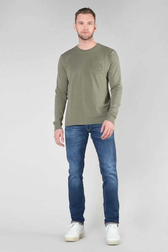 LE TEMPS DES CERISES T-shirt Manches Longues Laia Kaki 5 LE TEMPS DES CERISES T-shirt Manches Longues Laia Kaki – Image 5