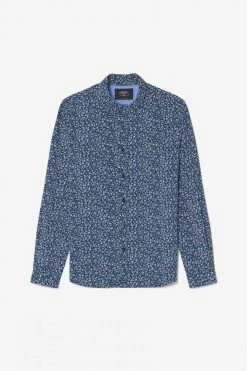 LE TEMPS DES CERISES Chemise Nobel Bleu Marine à Motif Fleuri -Le Temps des Cerises Soldes Magasin 232 hnobel0000000ml 3223 imaged8