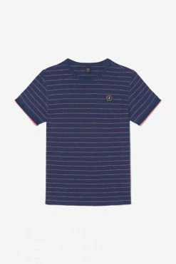 LE TEMPS DES CERISES T-shirt Velas Bleu Marine à Rayures -Le Temps des Cerises Soldes Magasin 232 hvelas0000000mc 3305 imaged8
