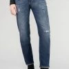 LE TEMPS DES CERISES Sea 200/43 Boyfit Jeans Destroy Bleu N°2
