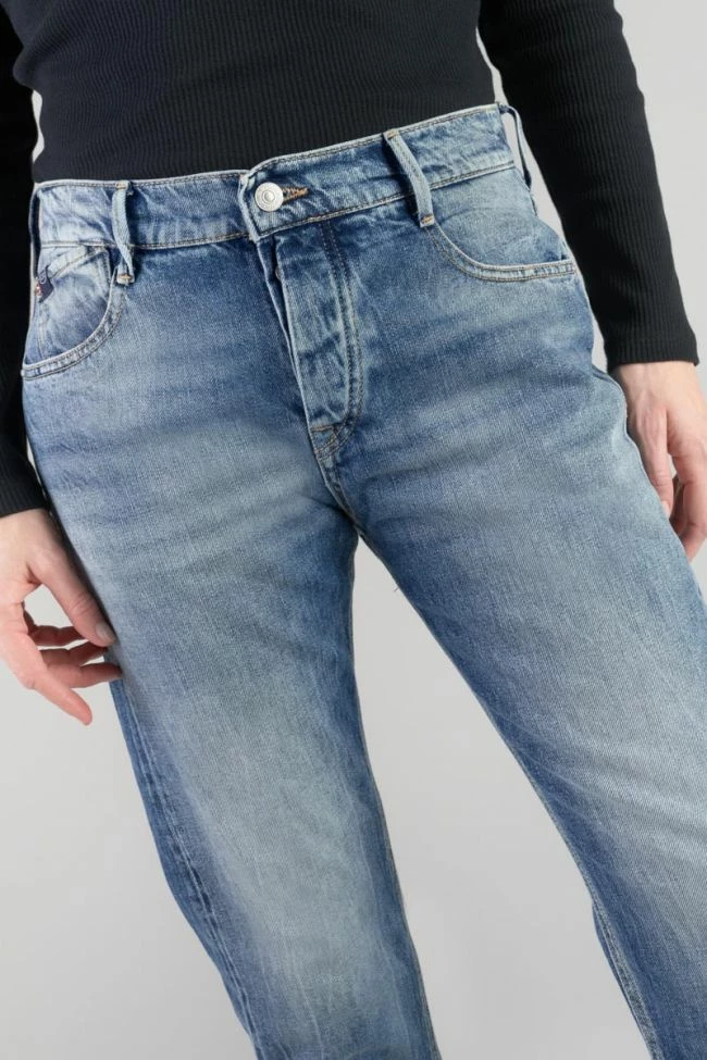 LE TEMPS DES CERISES Basic 400/20 Mom Taille Haute 7/8ème Jeans Bleu N°4 2 LE TEMPS DES CERISES Basic 400/20 Mom Taille Haute 7/8ème Jeans Bleu N°4 – Image 2